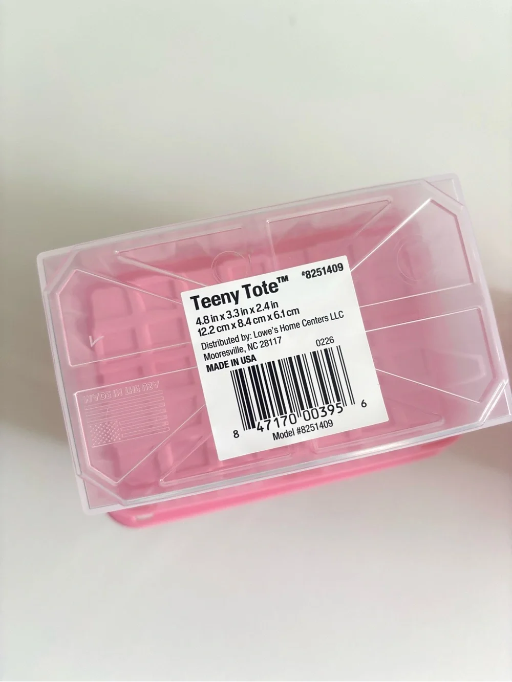 Kobalt Mini Cabinet PINK Tool Box 8856759 + 4 Pink Tenny Totes Bundle NEW VHTF